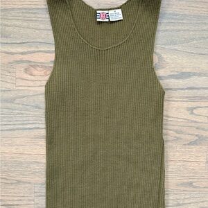 Pre Loved Ace Brand 100% Wool Ribbed Tank